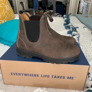 Blundstone 550 Steel Grey Boots Women's Size 8